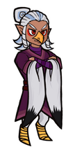 Pytt Rito WindWaker Digital Style-Recreation Illustration Pytt Rito WindWaker Digital Style-Recreation Illustration